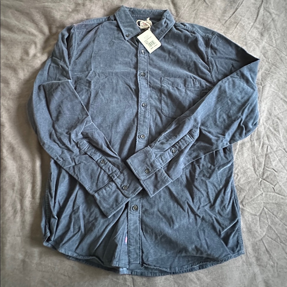 NWT - Faherty brand stretch corduroy shirt